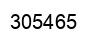 Number 305465 black image