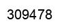 Number 309478 black image