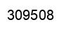 Number 309508 black image