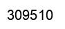 Number 309510 black image