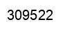 Number 309522 black image
