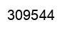 Number 309544 black image