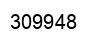 Number 309948 black image