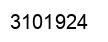 Number 3101924 black image