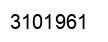 Number 3101961 black image