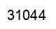 Number 31044 black image