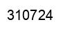 Number 310724 black image