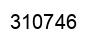 Number 310746 black image