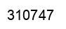 Number 310747 black image