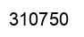 Number 310750 black image