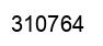 Number 310764 black image