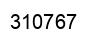 Number 310767 black image
