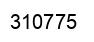 Number 310775 black image