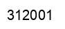 Number 312001 black image