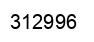 Number 312996 black image