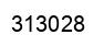 Number 313028 black image
