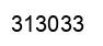 Number 313033 black image