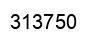 Number 313750 black image