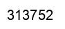 Number 313752 black image