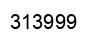 Number 313999 black image