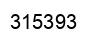 Number 315393 black image