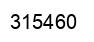 Number 315460 black image