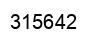 Número 315642 imagen negro
