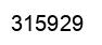Number 315929 black image