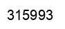 Número 315993 imagen negro