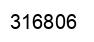 Number 316806 black image
