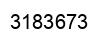 Number 3183673 black image