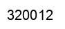 Number 320012 black image