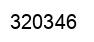 Number 320346 black image