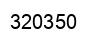Number 320350 black image