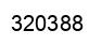 Number 320388 black image