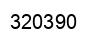 Number 320390 black image