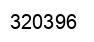 Número 320396 imagen negro