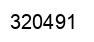 Number 320491 black image