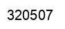 Number 320507 black image