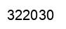 Number 322030 black image
