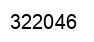 Number 322046 black image