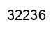 Number 32236 black image