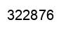 Number 322876 black image