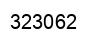 Number 323062 black image