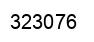 Número 323076 imagen negro