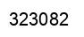 Number 323082 black image