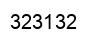 Number 323132 black image