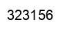 Number 323156 black image