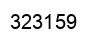 Number 323159 black image