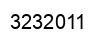 Number 3232011 black image